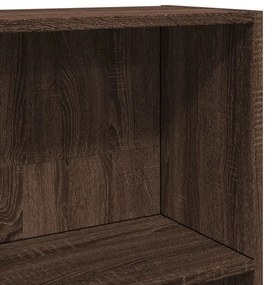 Estante 40x24x143 cm derivados de madeira carvalho castanho