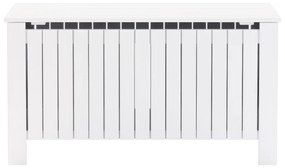 Caixa arrumação c/ tampa RANA 100x49x54 cm pinho maciço branco