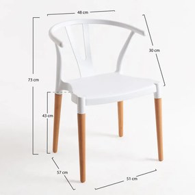 Cadeira Tahi - Branco