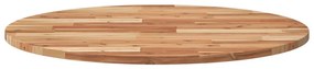 Tampo de mesa redondo Ø80x2 cm madeira de acácia maciça