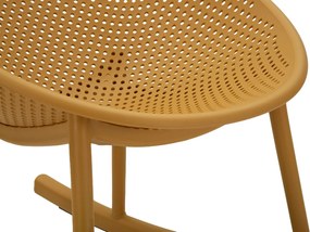 CADEIRA BALOIÇO IBIZA ROCHING 66X88X80 CM (ALTURA DO ASSENTO 38 CM) AMARELO