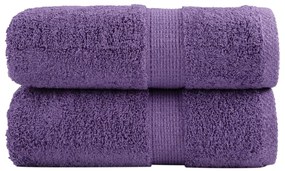 Toalhas de bidé premium SOLUND 2 pcs 30x50 cm 600 gsm roxo