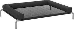 PawHut Cama elevada refrescante para cão, cama de campanha portátil para cães interior e exterior, 130 x 90 x 30 cm, preto | Aosom Portugal