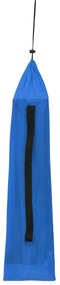 Cama de campismo 180x60x19 cm tecido oxford e aço azul