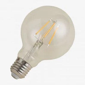 Lâmpada de Filamento LED E27 G80 10W Branco Cálido 2800K - Sklum