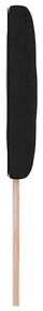 Cabeceira Bloco Diamante Preto 100 cm - Estofada e estilosa.