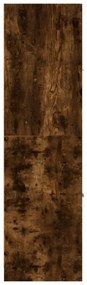 Armário boticário 30x41x144,5cm derivados madeira carvalho fumado