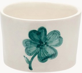 Taça de petiscos pequena pintada à mão Shamrock