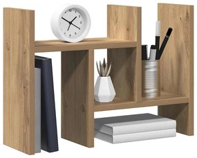 Organizador de Mesa Carvalho Artesanal 34.5x15.5x35.5 cm Madeira