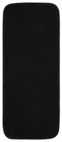 Tapetes antiderrapantes retang. p/ escadas 15pcs 60x25 cm preto