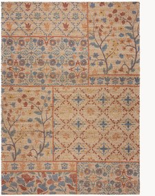 Tapete em juta patchwork tecido à mão Taylor