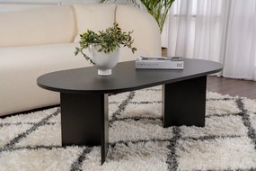 Mesa de Centro Sable – Preto Madeira – 119x40x60 cm