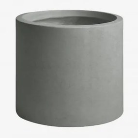 Vaso De Cimento Aurevi Cinza Claro & Ø55 Cm - Sklum