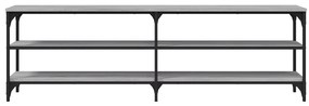 Móvel para TV 160x30x50 cm derivados de madeira cinzento sonoma