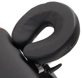 Marquesa Massaggio  Dobrável ´- Preto e Vermelho - Design Moderno