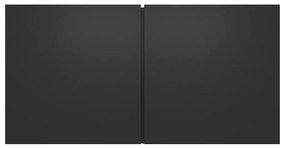 10 pcs conjunto de móveis de TV derivados de madeira preto