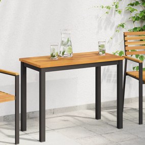 vidaXL Tampo de Mesa 90x45x2,2 cm Retangular de Madeira Maciça de Acácia