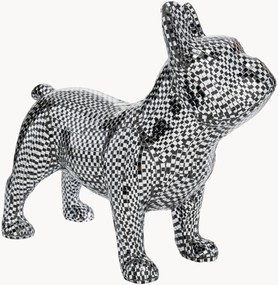 Objeto decorativo espelhado Bulldog Disco