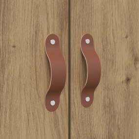 Cama de Armazenamento vidaXL Artisan Oak 120x200 cm