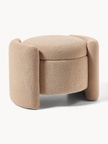 Teddy Upholstered Stool Benji with Storage Space
