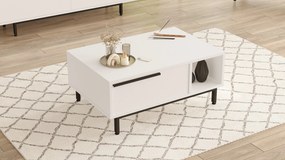 Mesa de Centro ON2 – Branco – 90 cm x 37,6 cm x 60 cm