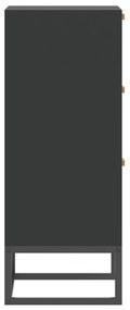 Aparador 60x30x75 cm derivados de madeira preto