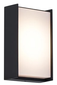 Candeeiro de parede exterior moderno preto incl. LED IP65 - Packet