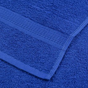 Toalhas 4 pcs 100x200 cm 360 gsm 100% algodão azul