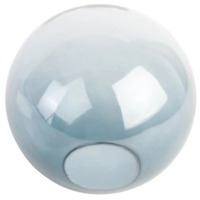 Vidro para candeeiro de suspensão azul oceano 20 cm - Pallon