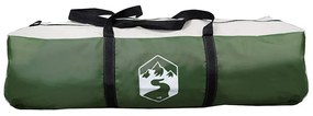 Tenda familiar para 6 pessoas impermeável verde