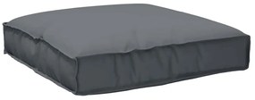 vidaXL Almofada de Palete para Assento Antracite 80x80x12 cm em Tecido Oxford