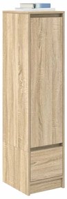 Aparador alto 29,5x34x119,5cm deriv. madeira carvalho sonoma