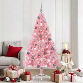 Árvore de Natal Artificial Rosa 180 cm PVC