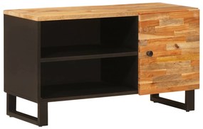 vidaXL Gabinete para TV com prateleira Castanho 80 x 31,5 x 46 cm