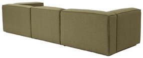 Sofá de Canto Fora – Verde – 296x66x185 cm