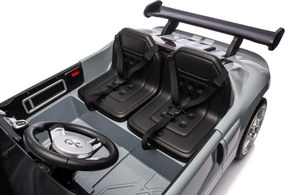 Carro elétrico para Crianças 24V 4x4 Ford GT Rodas Espuma EVA, assento couro ecológico Cinzento