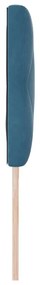 Cabeceira Estilo Diamante Azul Escuro - 200cm em Veludo