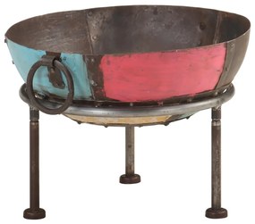 321945 vidaXL Braseira rústica colorida Ø 40 cm ferro