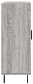 Aparador 69,5x34x90 cm derivados de madeira cinzento sonoma