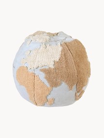 Pufe artesanal para crianças World Map