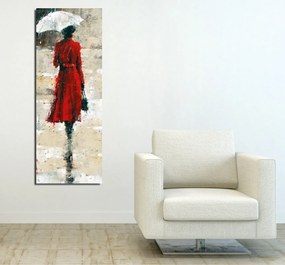 Pintura Decorativa em Tela PC083 – Multicolor – 30 x 80 cm