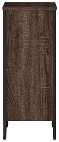 Estante 50x31x74,5 cm derivados de madeira carvalho castanho