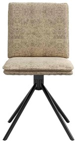 Cadeiras de jantar 6 pcs cinza claro Faux Suede Couro