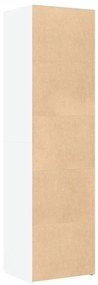 Armário alto 50x42,5x185 cm derivados de madeira branco