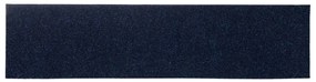 Tapetes de escada adesivos retangulares 15 pcs 76x20 cm azul