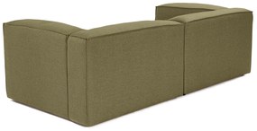 Sofá de 2 Lugares Fora – Verde – 214x66x105 cm