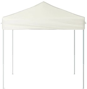 Tenda para festas dobrável 2x2 m creme