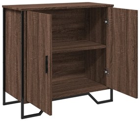 Aparador 78x35,5x74,5 cm derivados de madeira carvalho castanho