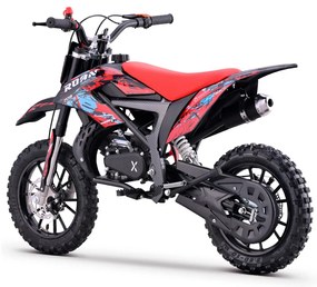 MINI MOTO PARA CRIANÇAS MiniCross Roan 709 gasolina 49cc 4.5CV Vermelha