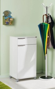 Arquivador de Escritório "Bianco" - Design Moderno - Branco - 50x100x4
